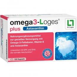 omega3-Loges® plus Astaxanthin 120 St Kapseln
