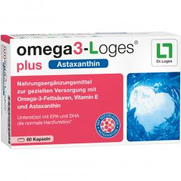 omega3-Loges® plus Astaxanthin 60 St Kapseln
