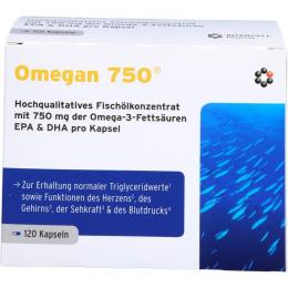 OMEGAN 750 Weichkapseln 120 St. (178,8 g)
