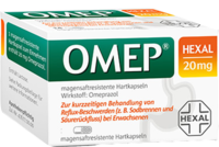 OMEP HEXAL 20 mg magensaftresistente Hartkapseln 7 St