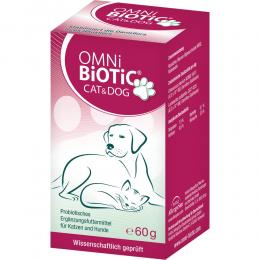Ein aktuelles Angebot für OMNI BiOTiC Cat & Dog Pulver 60 g Pulver  - jetzt kaufen, Marke INSTITUT ALLERGOSAN Deutschland (privat) GmbH.