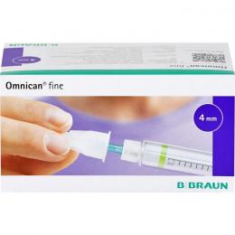 OMNICAN fine Pen Kanüle 31 G 0,25x4 mm 100 St.