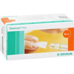 Ein aktuelles Angebot für OMNICAN fine Pen Kanüle 31 G 0,25x8 mm 100 St Kanüle Diabetikerbedarf - jetzt kaufen, Marke Medi-Spezial GmbH.