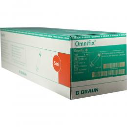 OMNIFIX Solo Spr.5 ml Luer latexfrei 100 X 5 ml Spritzen