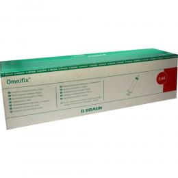 OMNIFIX Solo Spr.5 ml Luer Lock latexfrei 100 X 5 ml Spritzen