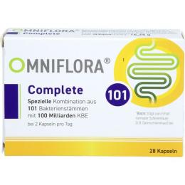 OMNIFLORA Complete 101 Bakterienstämme 100 Mrd.KBE 28 St. (16,24 g)