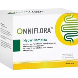 OMNIFLORA Hepar Complex m.Cholin glutenfr.Sachets 30 St.