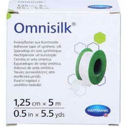 OMNISILK Fixierpflaster Kunstseide 1,25 cmx5 m 1 St.