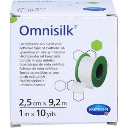 OMNISILK Fixierpflaster Kunstseide 2,5 cmx9,2 m 1 St.