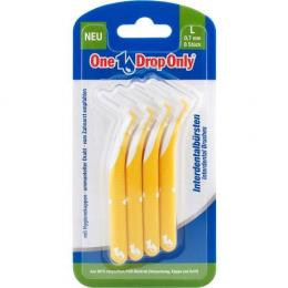 ONE DROP Only Interdentalbürsten L 0,7 mm gelb 8 St.