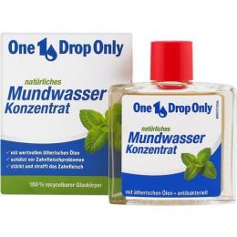 ONE DROP Only natürl.Mundwasser Konzentrat Minze 50 ml