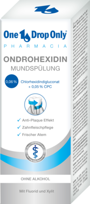 ONE DROP Only Pharmacia Ondrohexidin Mundsplung 250 ml