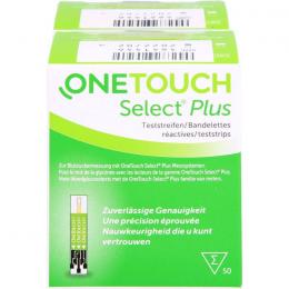 ONE TOUCH Select Plus Blutzucker Teststreifen 100 St.