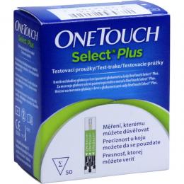 ONE TOUCH Select Plus Blutzucker Teststreifen Imp. 50 St Teststreifen
