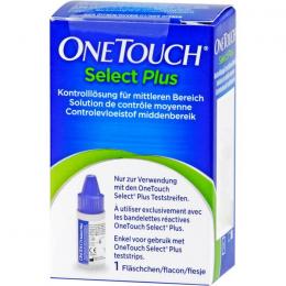 ONE TOUCH Select Plus Kontrolllösung mittel 3,75 ml