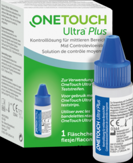 ONE TOUCH Ultra Plus Kontrolllsung mittel 3.8 ml