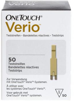 One Touch Verio Teststreifen 50 St Teststreifen