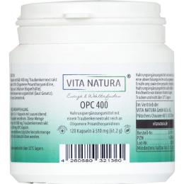 OPC TRAUBENKERNEXTRAKT 400 mg Vegi- Kapseln 120 St.