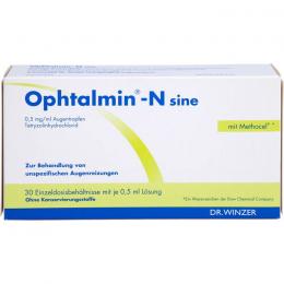 OPHTALMIN-N sine Augentropfen EDB 15 ml