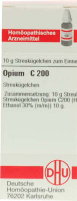 OPIUM C 200 Globuli 10 g
