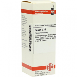 OPIUM D 30 Dilution 20 ml