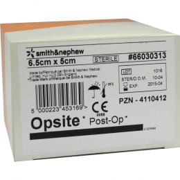 OPSITE Post-OP 5x6,5 cm Verband 6 X 5 St Verband