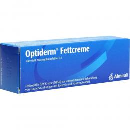 OPTIDERM Fettcreme 50 g Creme