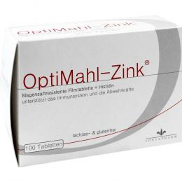 OptiMahl-Zink 15 mg Tabletten 100 St Tabletten