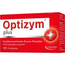 OPTIZYM hochkonzentrierter Enzym-Komplex Filmtabl. 120 St. (62 g)