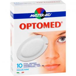 OPTOMED Augenkompressen steril selbstklebend 10 St.