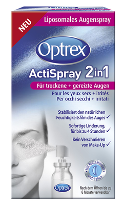 OPTREX ActiSpray 2in1 f.trockene+gereizte Augen 10 ml