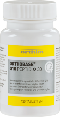 ORTHOBASE Q10 Peptid plus 30 Tabletten 51 g