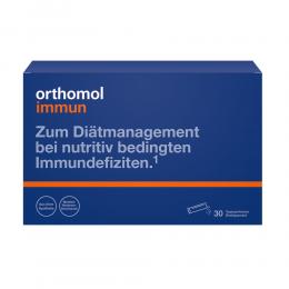 ORTHOMOL Immun Direktgranulat Himbeer/Menthol 30 St Granulat