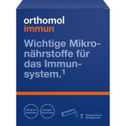 ORTHOMOL Immun Direktgranulat Orange 7 St. (29,4 g)