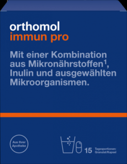 ORTHOMOL Immun pro Granulat/Kapseln Kombipack. 231 g