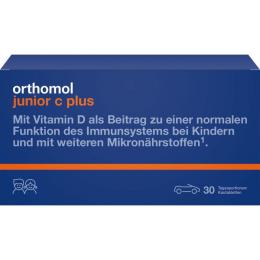 ORTHOMOL Junior C plus Kautabl.Mandarine/Orange 30 St. (108 g)