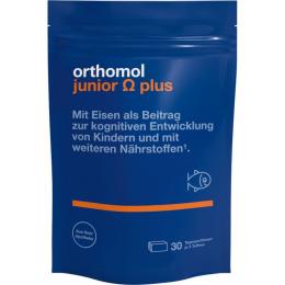 ORTHOMOL Junior Omega plus Kaudragees 90 St. (450 g)