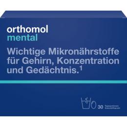 ORTHOMOL mental Granulat/Kapseln 30 Tage Kombip. 30 St. (489 g)