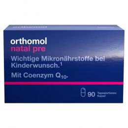 Ein aktuelles Angebot für ORTHOMOL Natal pre Kapseln 90 St Kapseln  - jetzt kaufen, Marke Orthomol Pharmazeutische Vertriebs GmbH.