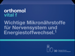 ORTHOMOL Vital F Trinkfläschchen/Kaps.Kombipack. 30 St