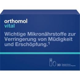 ORTHOMOL Vital Trinkfläschchen/Kapseln Kombipack. 30 St.