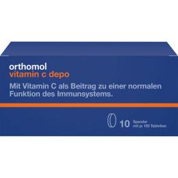 ORTHOMOL Vitamin C Depo Tabletten 100 St. (350 g)