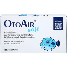 OTOAIR soft Nasenballon 1 + 6 Kombipackung 1 P