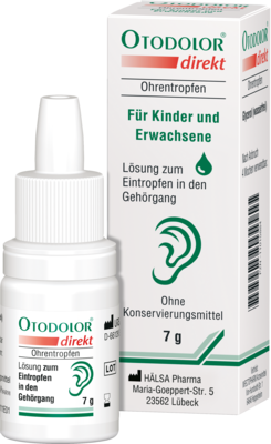 OTODOLOR direkt Ohrentropfen 7 g