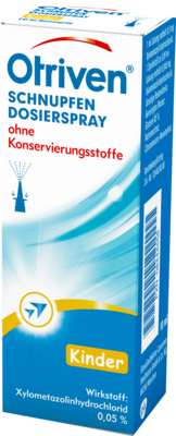 OTRIVEN 0,05% Dosierspray ohne Konserv.Stoffe 10 ml