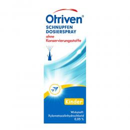 OTRIVEN 0,05% Dosierspray ohne Konserv.Stoffe 10 ml Dosierspray