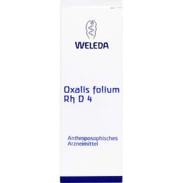 OXALIS FOLIUM Rh D 4 Dilution 20 ml