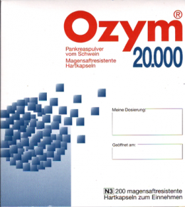 OZYM 20.000 Hartkapseln magensaftr. 200 St