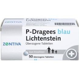 P DRAGEES blau 50 St.