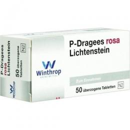 P DRAGEES rosa 50 St.